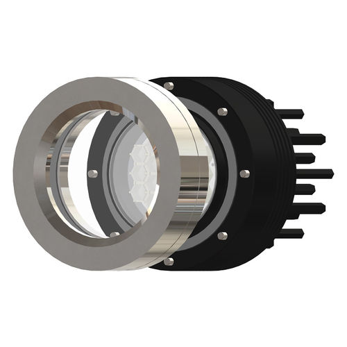 Underwater yacht light - PLAQUE MSR18240S - ASTEL MARINE - LED / through-hull / built-in