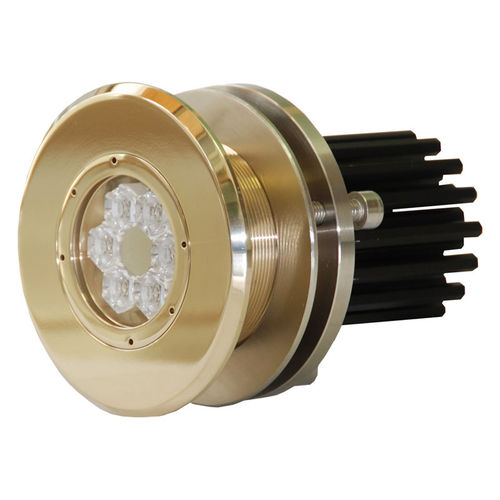 Underwater boat light - PLAQUE MFM0680 - ASTEL MARINE - LED / through-hull / flush-mount