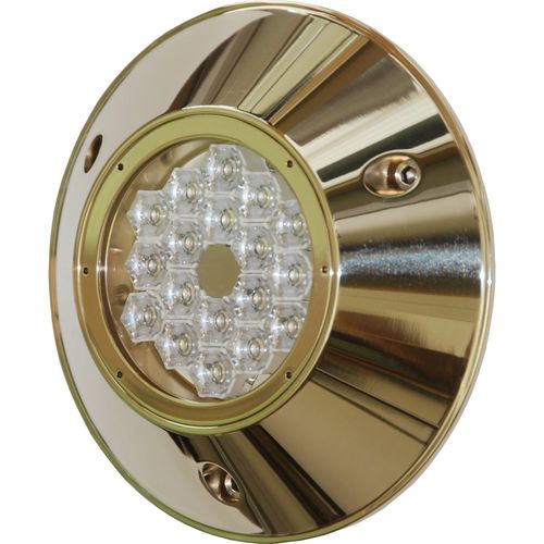 Underwater boat light - CONVEX MSR18240 - ASTEL MARINE - LED / surface-mount / multi-color