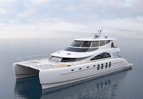 Power catamaran motor yacht - PP70 1350 - Powerplay Power Catamarans - ocean cruising / offshore / high-performance