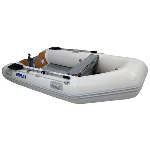 Outboard inflatable boat - ROLL-UP BOT 2,80 mt. - MIRAI - foldable / aluminum floor / inflatable keel