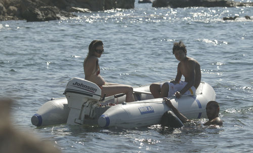 Outboard inflatable boat - PANEL BOT 2,60 mt. - MIRAI - foldable / plywood floor / inflatable keel