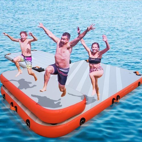 Inflatable platform - MIRAI - marine / for recreation centers / PVC