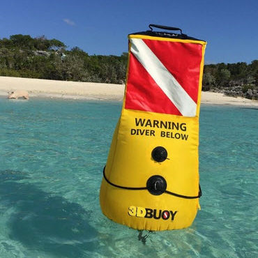 Dive buoy - 3D - BROWNIE'S THIRD LUNG - inflatable