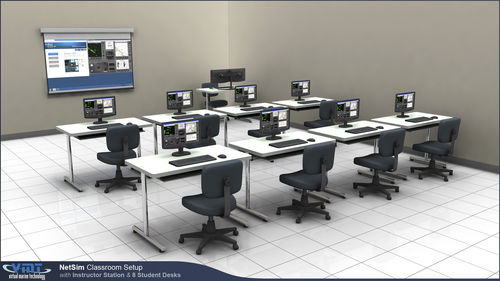 Navigation simulator - NetSim - Small Craft Navigation Training - Virtual Marine Technology Inc. - for ships