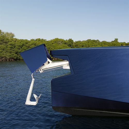 Telescopic bow roller - BWR Series - Seasmart - stainless steel
