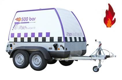 Shipyard high-pressure cleaner - g572 - Falch - trailerable / diesel engine