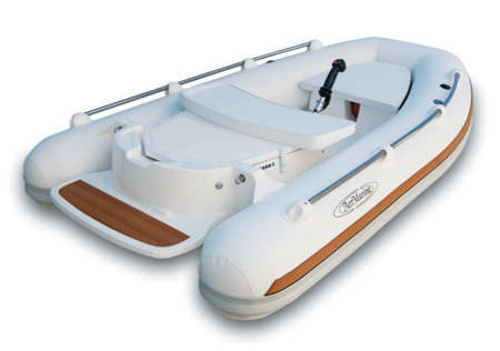 Hydro-jet inflatable boat - Aermarine - rigid / center console