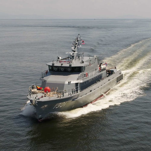 Patrol special vessel - Chai Jinda - Incat Crowther - aluminum