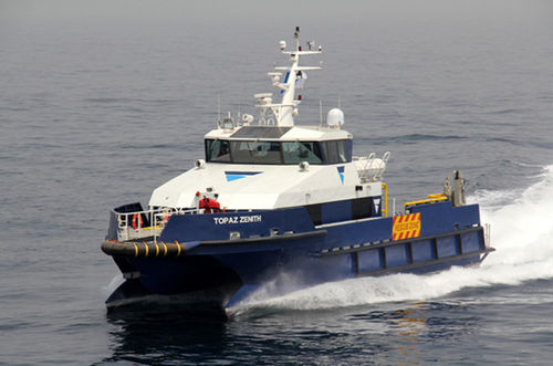 Crew Transfer Offshore Support Vessel - Topaz Zenith - Incat Crowther 