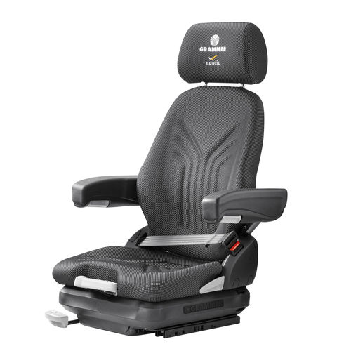 Helm seat - PRO S - GRAMMER AG - for professional boats / for offshore power boats / with armrests