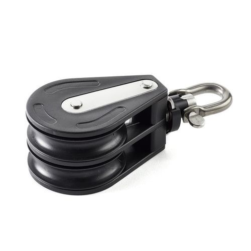 Double block - 93 series - BSI A/S - swivel / with swivel / max. rope ø 12 mm