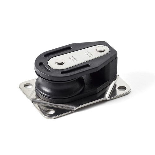 Single block - 93 series - BSI A/S - cheek / max. rope ø 12 mm / max. rope ø 10 mm