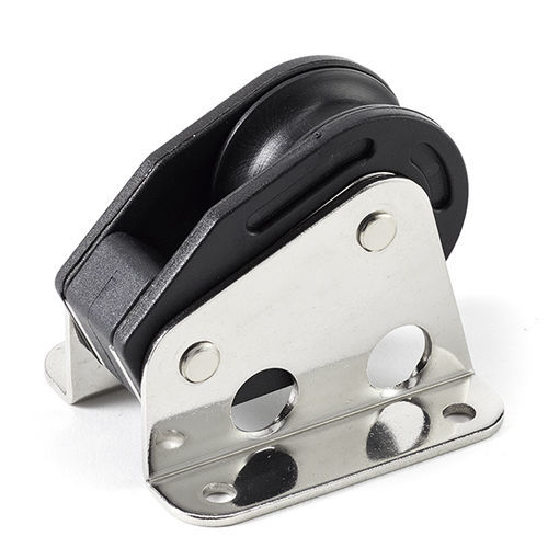 Single block - 93 series - BSI A/S - vertical / max. rope ø 12 mm / max. rope ø 10 mm
