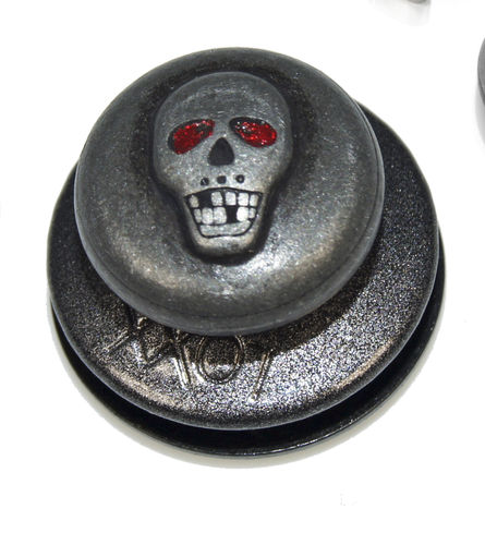 Boat snap fastener - LOXX® SKULL - Schaeffertec GmbH - for covers / metal