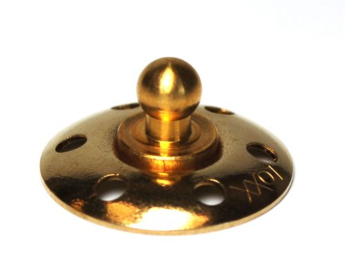 Boat snap fastener - LOXX® lower part for sewing - Schaeffertec GmbH - for covers / male / metal