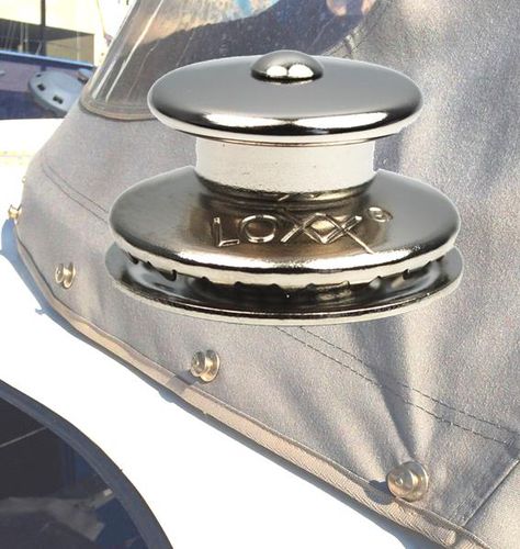 Boat snap fastener - LOXX® Heavy Duty - Schaeffertec GmbH - for covers / metal