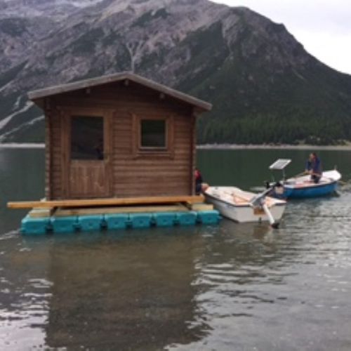 Floating platform - OTTO - for floating houses