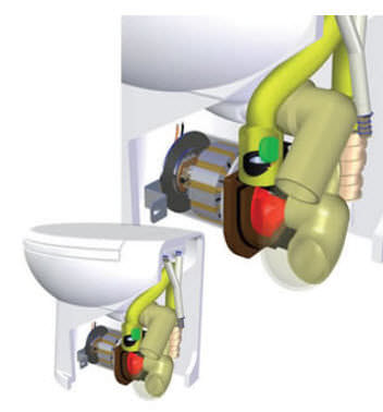 Boat vacuum pump - Vortex - Planus - toilet / electric