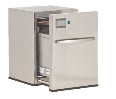 Food waste treatment system - Vaculux60L - DELITEK - for ships / vacuum