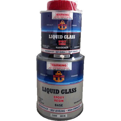 Epoxy resin - Liquid Glass - Norglass - laminating