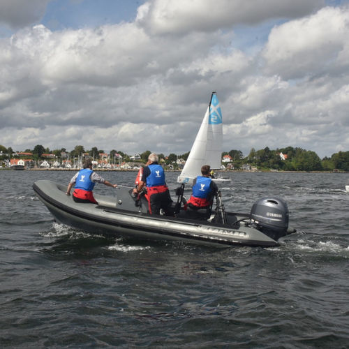 Outboard inflatable boat - 5.8M - Tornado Boats - rigid / open / with jockey console