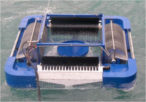 Multi-brush oil skimmer - 250 M3/H - EMPTEEZY