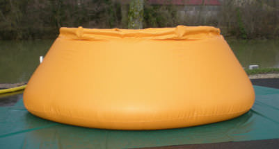 Hydrocarbon tank - EMPTEEZY - temporary storage / self-supporting / mobile