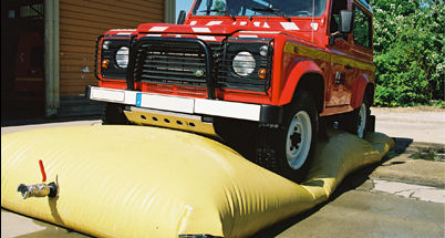 Hydrocarbon tank - EMPTEEZY - temporary storage / bendable / mobile