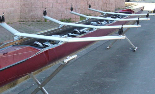 Racing shell - Carbon series - SALANI costruzioni nautiche S.n.c. - four skiff