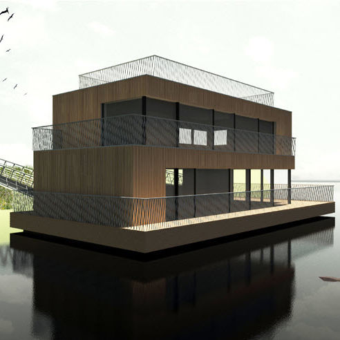 Floating house - PNED 166 - MANDL - Living on Water, Ltd.