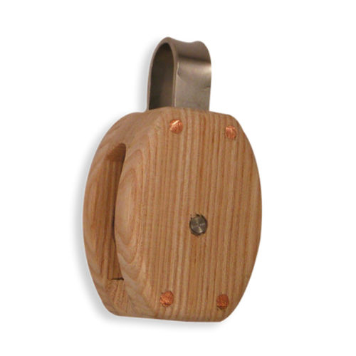 Single block - EYS series - Esprit Yachting - with fixed head / plain bearing / max. rope ø 12 mm