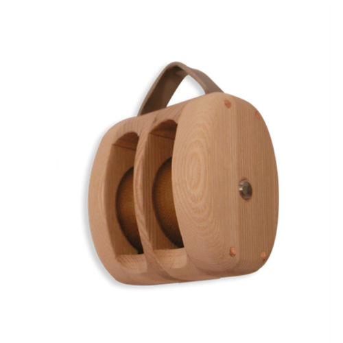 Double block - EYD series - Esprit Yachting - with fixed head / plain bearing / max. rope ø 12 mm