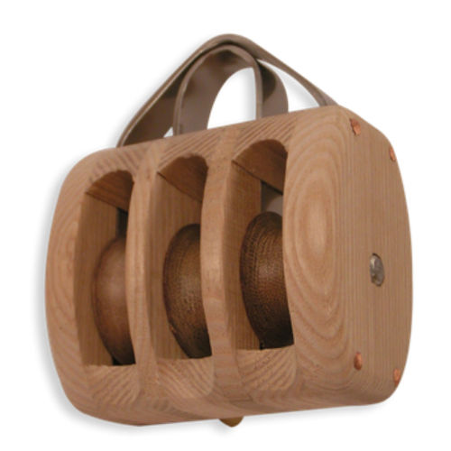 Triple block - EYT series - Esprit Yachting - with fixed head / plain bearing / max. rope ø 12 mm