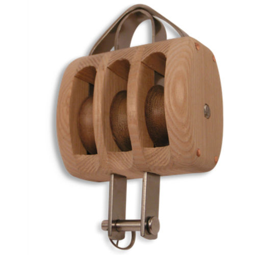Triple block - EYTR series - Esprit Yachting - with becket / with fixed head / plain bearing