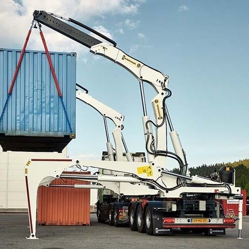 Handling trailer - 500 series - Hammar - container / for shipyards / for terminals