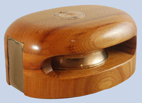 Single block - Ording Blockmakers - base plate / plain bearing / for classic sailboats