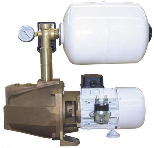 Boat water pressurization system - JBR / 8L - CEM  S.r.l. - pump / for fresh water