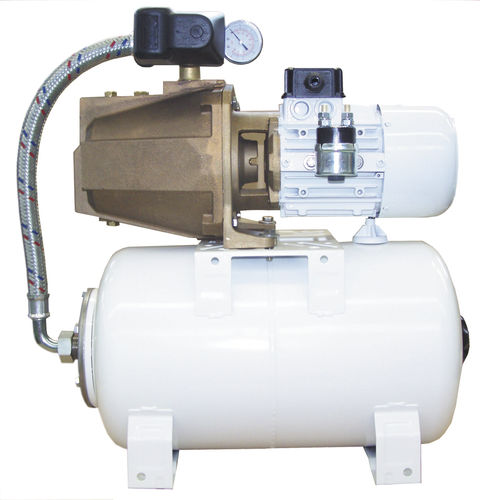Boat water pressurization system - JBR / 20L - CEM  S.r.l. - for fresh water
