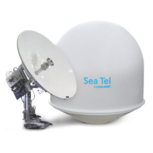 TV antenna - Sea Tel ST60 - Cobham - satellite / C-band / for boat