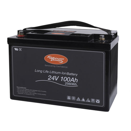 Marine battery - 40291205 - WhisperPower - 24 V / lithium / ion