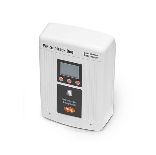 Solar charger - WP-Suntrack DUO - WhisperPower - battery / for boat / dual-port
