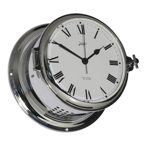 Bell clock - 483 CS - Delite  - analog / chrome / brass