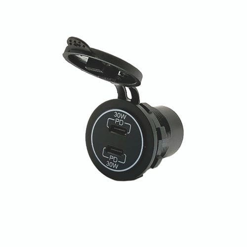 Boat USB socket - ADS2058B-32C - AAA WORLD-WIDE ENTERPRISES LTD.