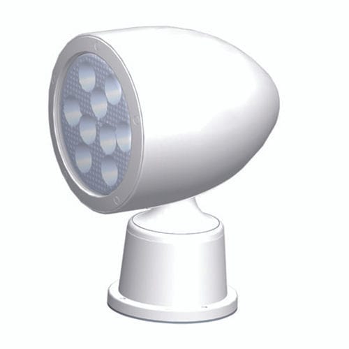 Deck floodlight - 01650-WH - AAA WORLD-WIDE ENTERPRISES LTD. - for boat / LED / PC