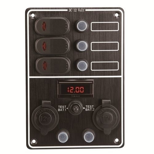 Boat switch panel 10136BK AAA WORLDWIDE ENTERPRISES LTD