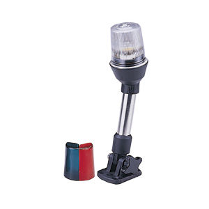 Boat navigation light - 0011 series - AAA WORLD-WIDE ENTERPRISES LTD. - incandescent / three-color / stainless steel
