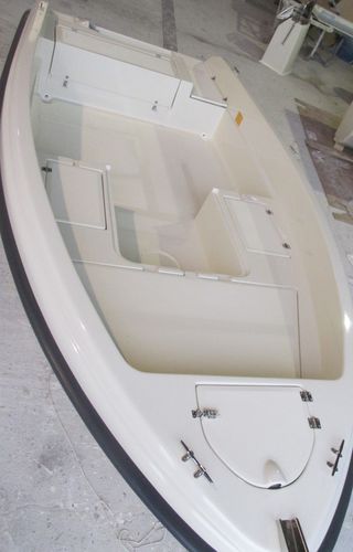 Outboard small boat - 450 Classic Fish - Karel Boats - open / sport-fishing / 5-person max.