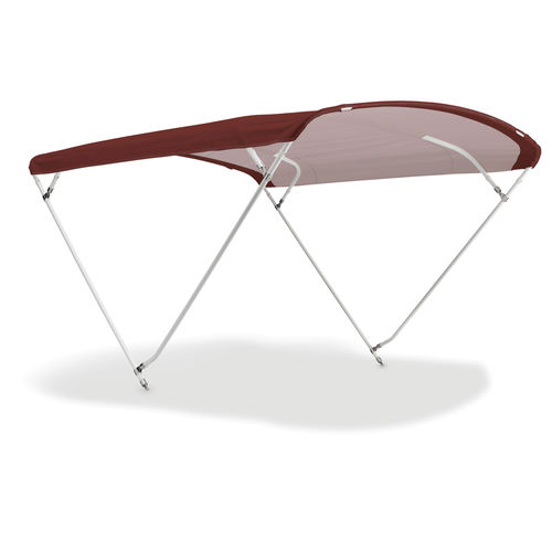 Motor boat Bimini top - CHIC 4 ARCHI - Nettuno Marine Equipment - for inflatable boats / cockpit / helm station