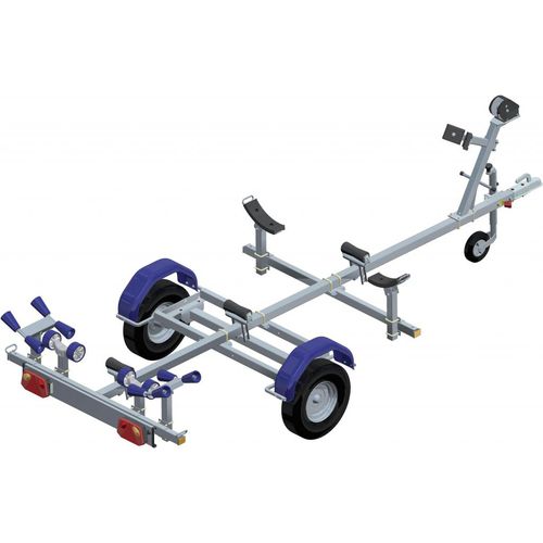 Road trailer - SW225PN12  - SUN WAY - launching / for inflatable boats